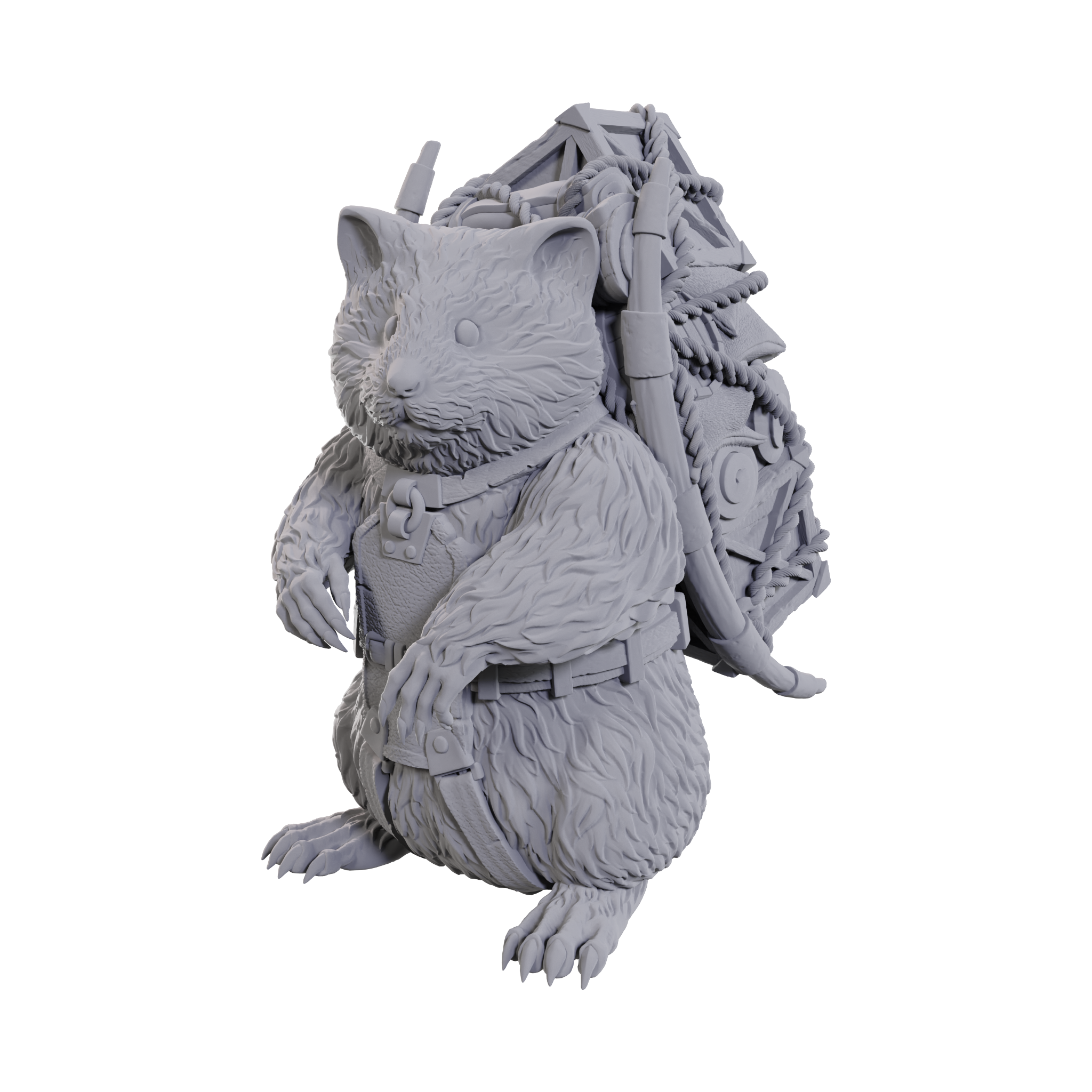 D&D Unpainted Mini - Giant Space Hamster 90118