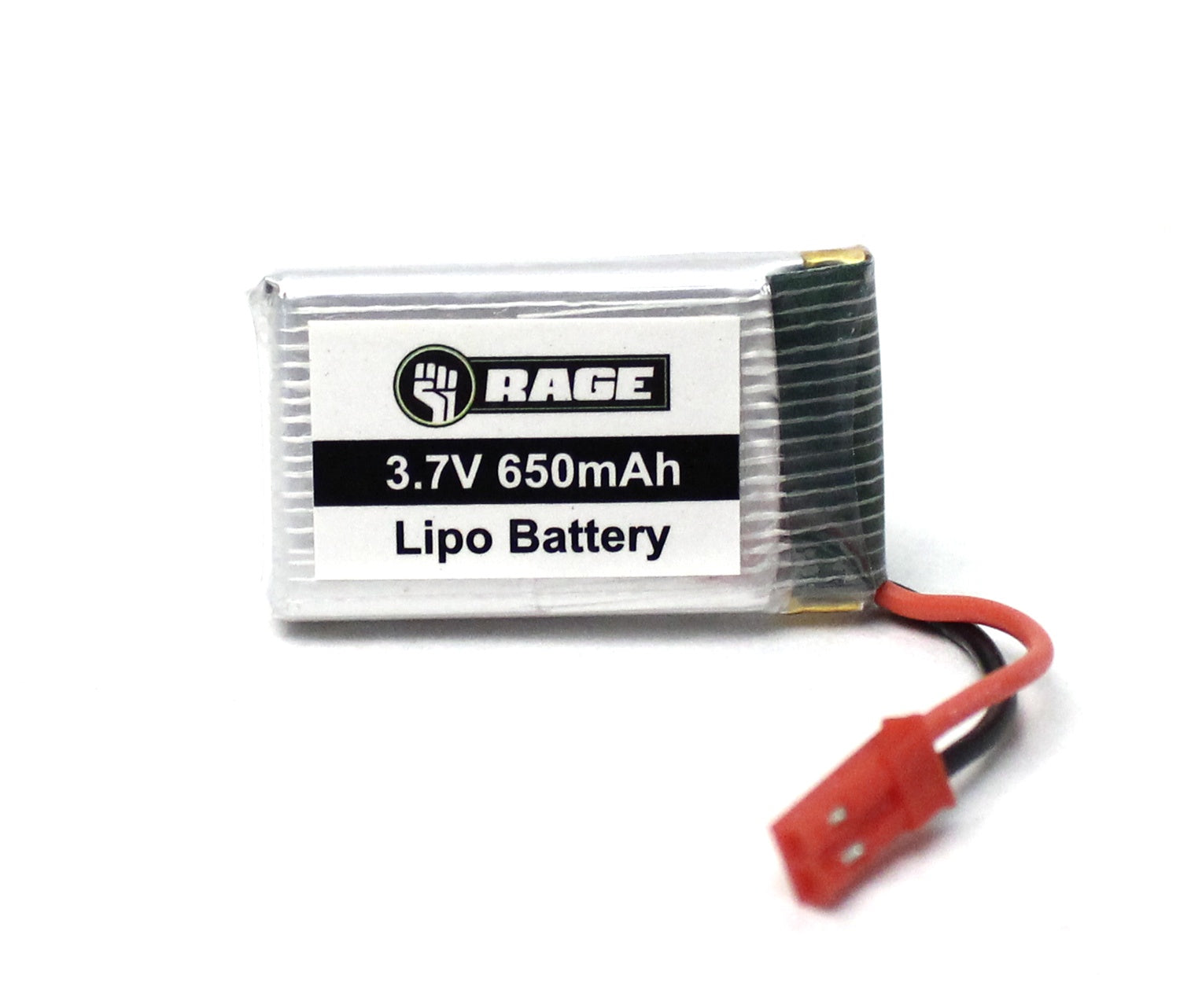 RageRC 1S 3.7V 650mAh Lipo Battery - RGR4054