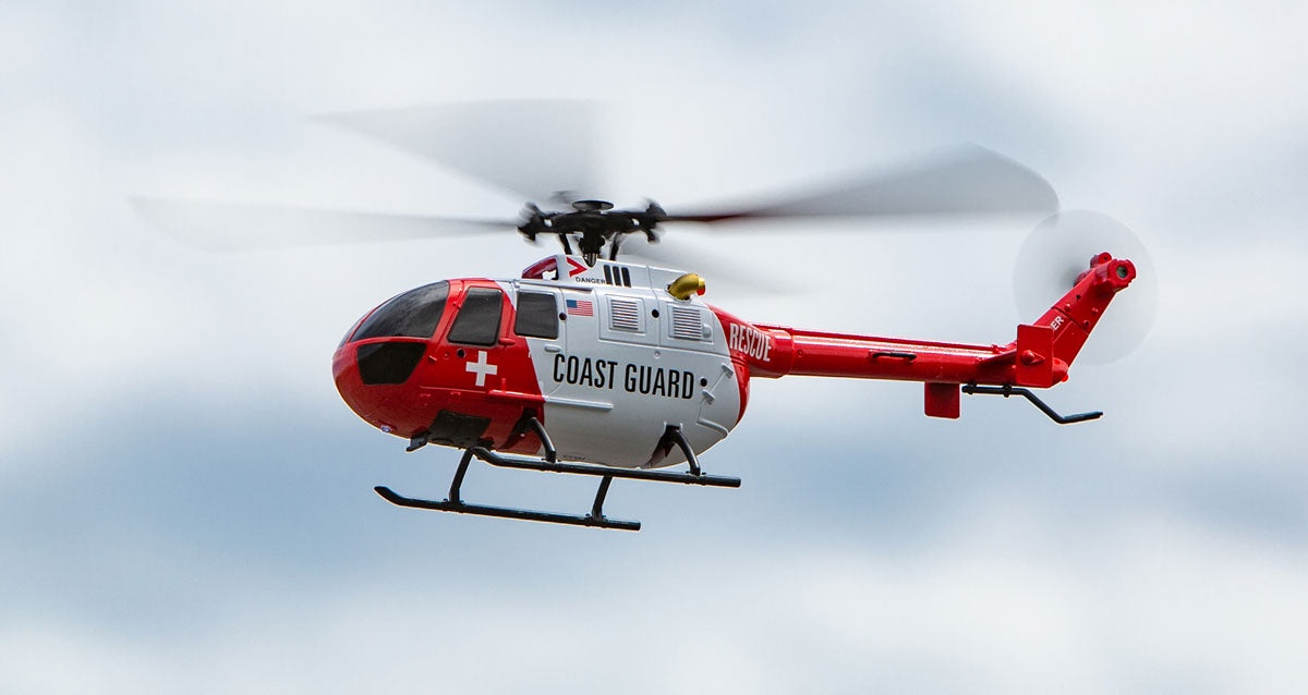 RageRC Rescue Heli, 4-Blade RTF; Coast Guard - RGR6050