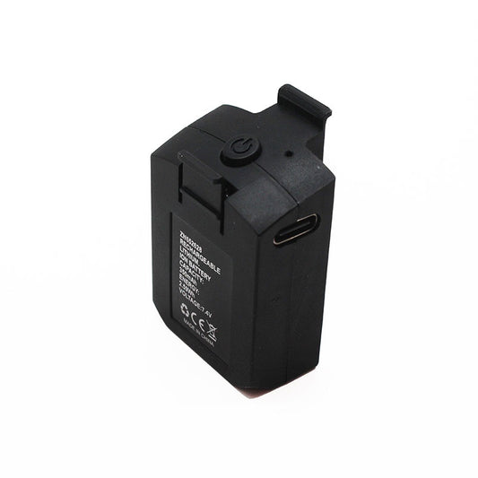 RageRC 2S 7.4V 350mAh 25C LiPo Battery; Hero-Copter Military - RGR6117