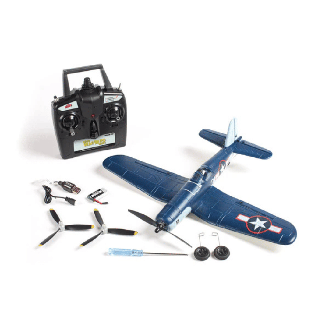 RageRC F4U Corsair Micro Warbirds RTF Electric Airplane (400mm) - RGRA1301V2