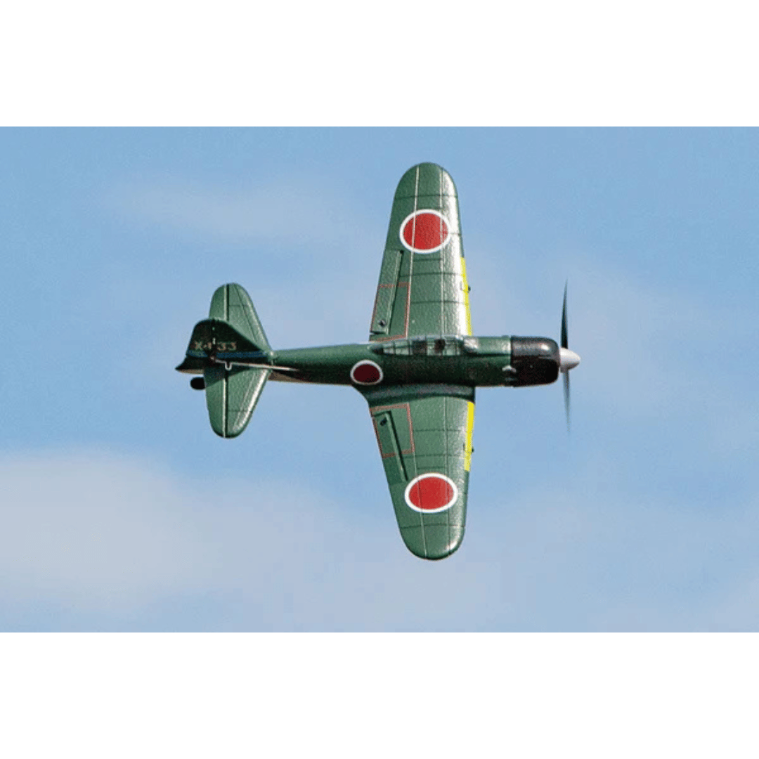 RageRC Mitsubushi A6M Zero Micro Warbirds RTF Electric Airplane (400mm) - RGRA1306