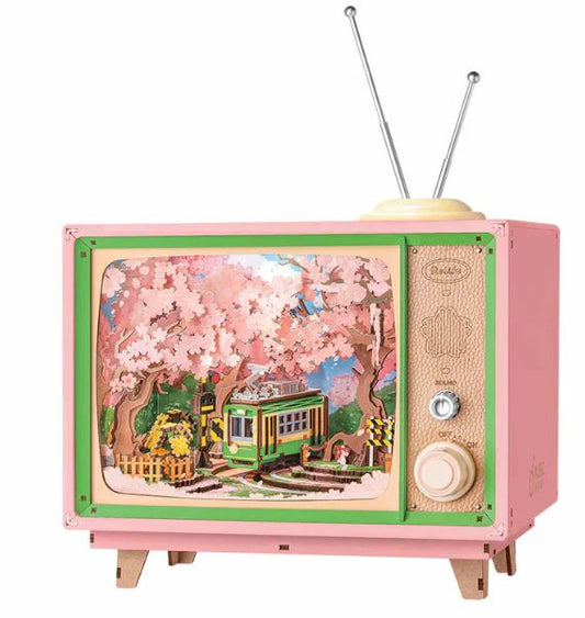 Rolife Sakura Dreamy Tour DIY Music Box 3D Wooden Puzzle - ROEAMT02