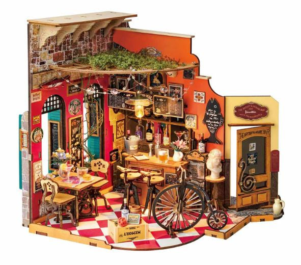 Rolife Cheers Bar & Dining DIY Miniature House Kit - ROEDG173