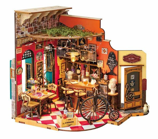 Rolife Cheers Bar & Dining DIY Miniature House Kit - ROEDG173