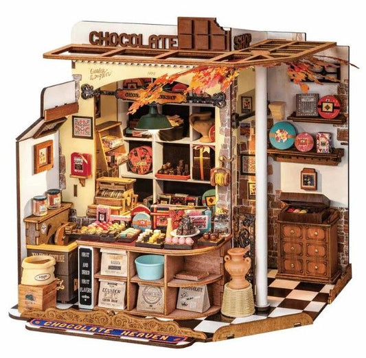 Rolife Henry's Chocolate DIY Miniature House Kit - ROEDG174