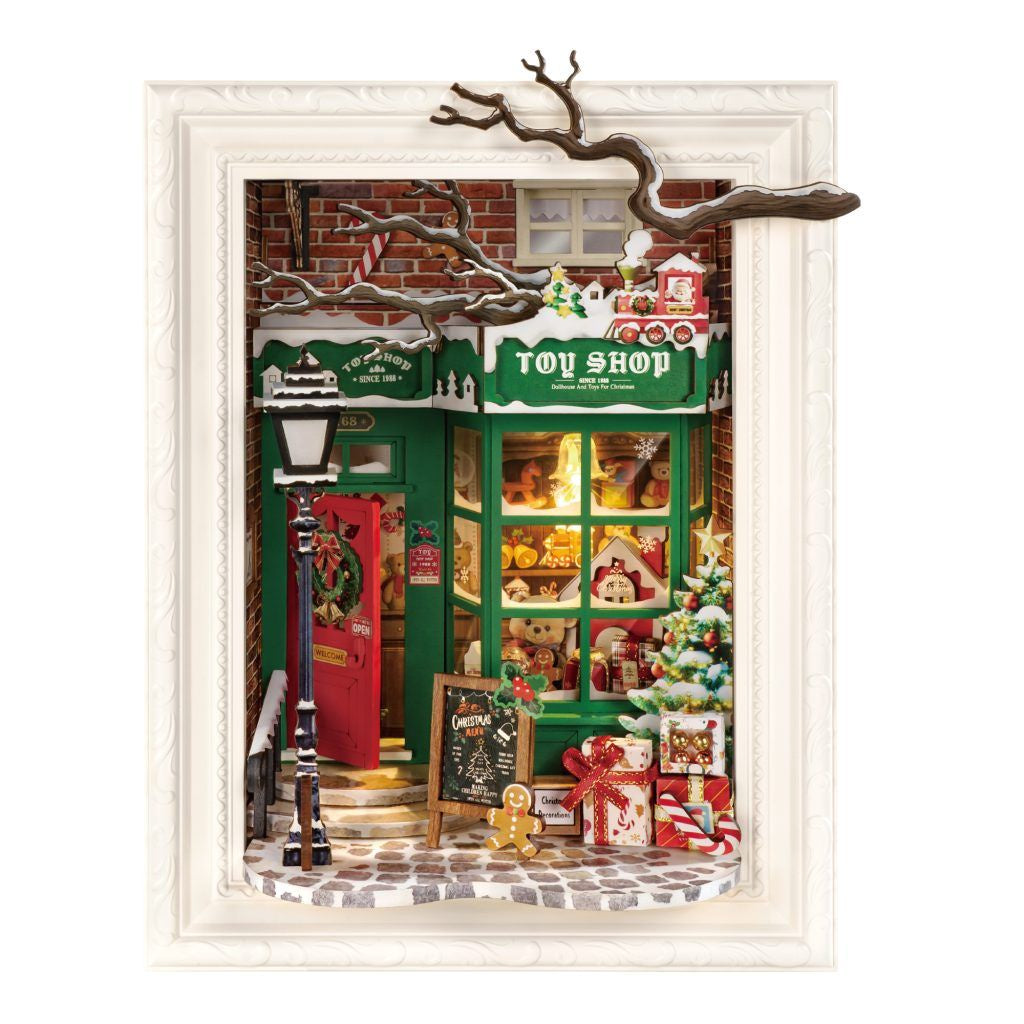 Rolife Santa's Toy Shop 3D Wooden Puzzle - ROEDP006