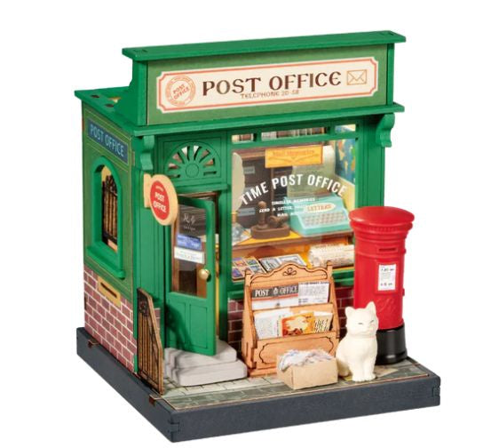 Rolife Century Post Office DIY Miniature House Kit DS037