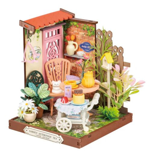 Rolife Fancy Tea Yard DIY Miniature House Kit DS038