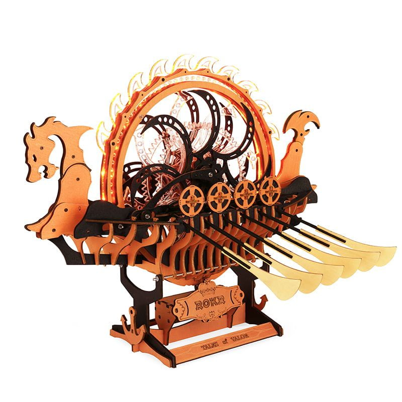 ROKR Dragon-Boat 3D Wooden Puzzle - ROELK802