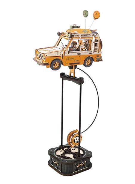 ROKR Road Tripper Pendulum Balance Toy 3D Wooden Puzzle - ROEMCD03