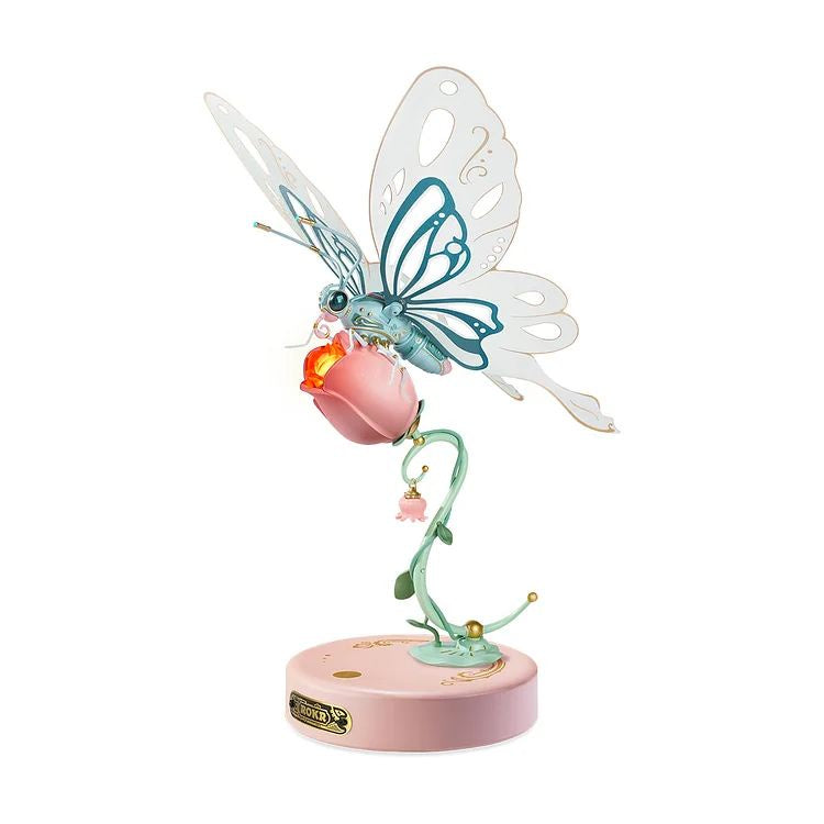 ROKR Butterfly (Pink) Model DIY 3D Puzzle - ROEMI05P