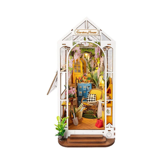 DIY House Garden House Book Nook Shelf Insert TGB06