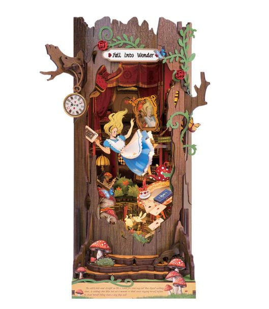 Rolife Alice Adventure DIY Book Nook Shelf Inset - ROETGB12
