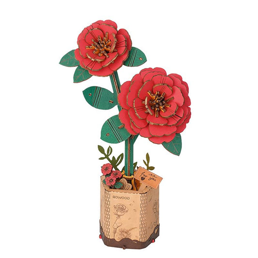 DIY Red Camellia