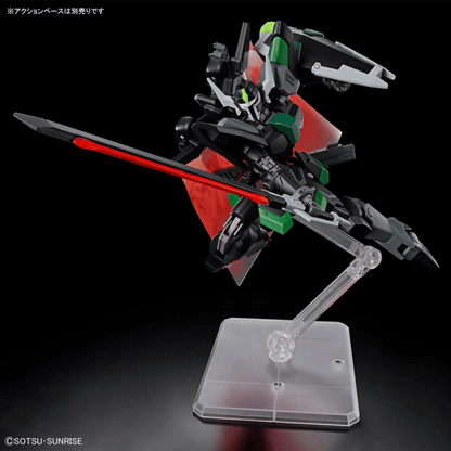 Black Knight Squad Rud-Ro A posed on a clear Action Base 6 (sold separately).