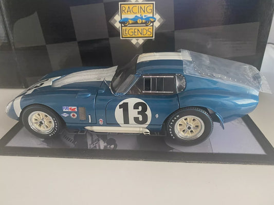 (Pre Owned) Racing Legends Ford Daytona Coupe #13 24hr Daytona Winner 1965 Schlesser/Keck 1:18 18016