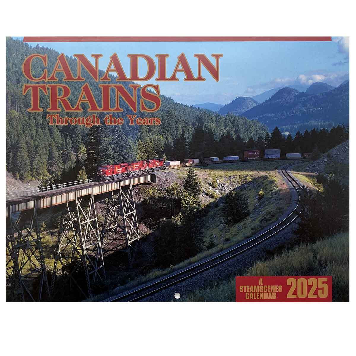 Calendar Canadian Trains - 2025