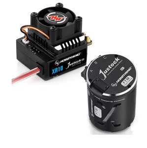 Hobbywing XR10 Justock G3S Sensored Brushless ESC/SD G2.1 Motor Combo (17.5T) - HWI38020372