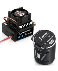 Hobbywing XR10 Justock G3S Sensored Brushless ESC/ SD G2.1 Motor Combo (21.5T) - HWI38020373