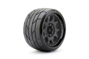 Powerhobby 1/8 SGT 3.8 Super Sonic Belted Mounted Tires w/ Removable Hex Wheels - PHB1604CBMSGB