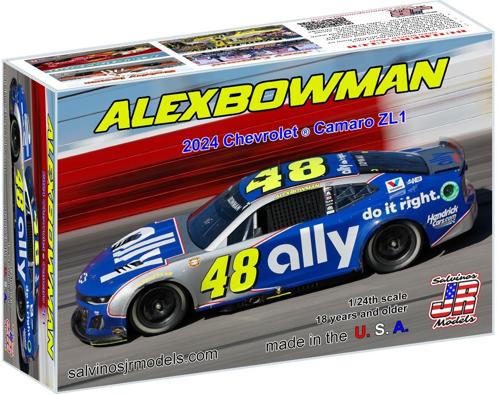 Hendrick 2024 Bowman "Throwback" 1/24 #HMC2024ABDA by Salvinos JR