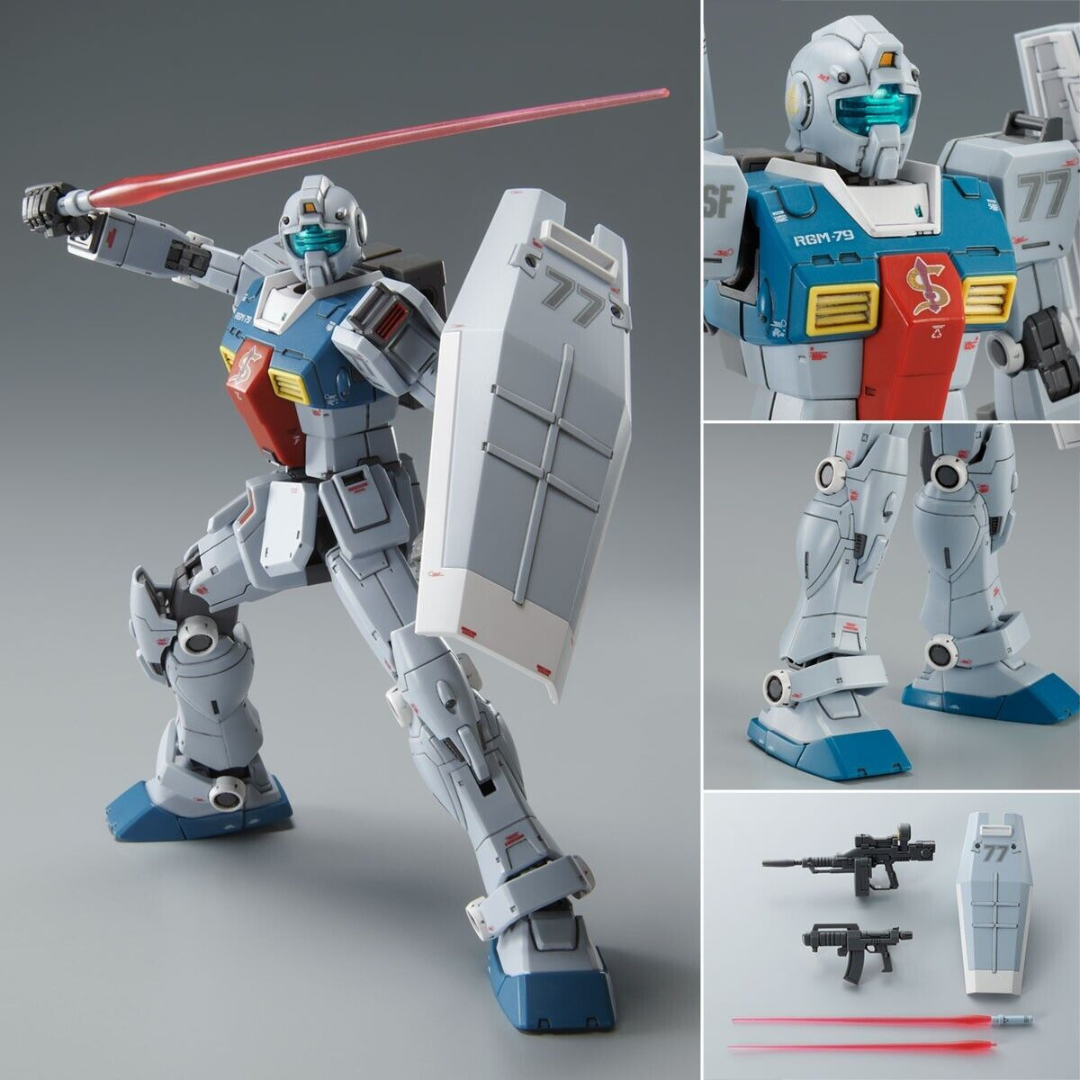 HG 1/144 The Origin RGM-79 GM (Sleggar Use) #5064903 by Bandai