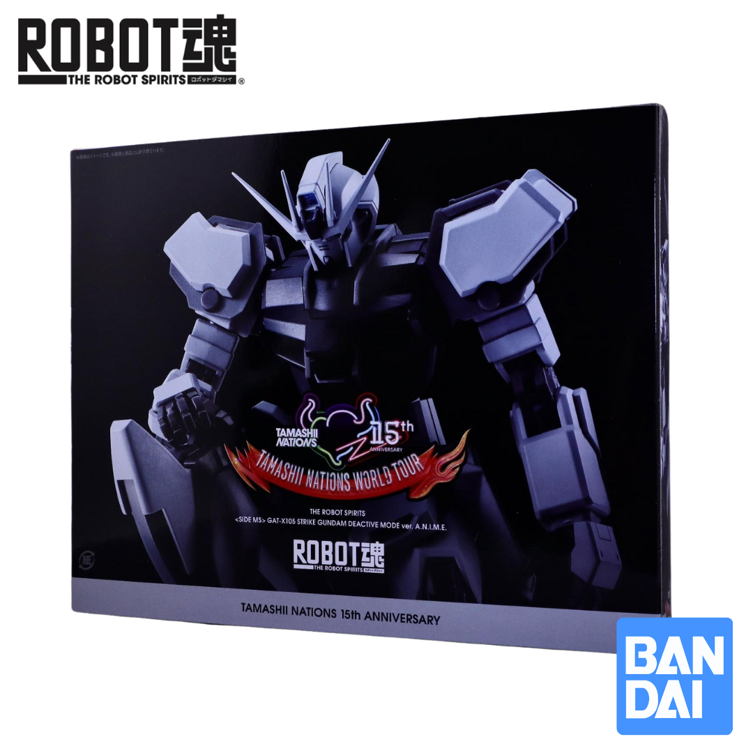 GAT-X105 Strike Gundam Deactive Mode ver. The Robot Spirits by Bandai