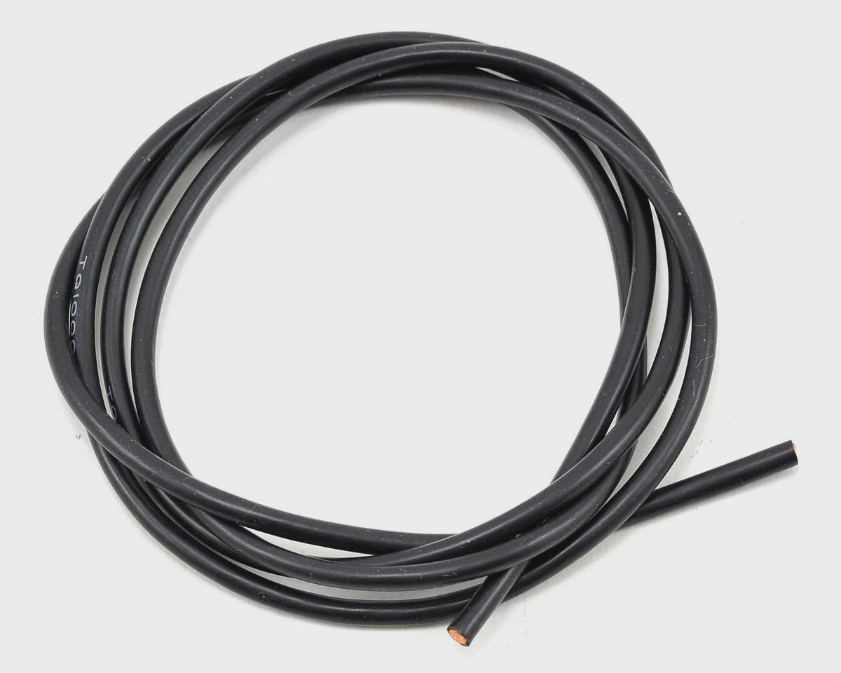 TQ Wire Silicone Wire (Black) (3') (14AWG) - TQW1431