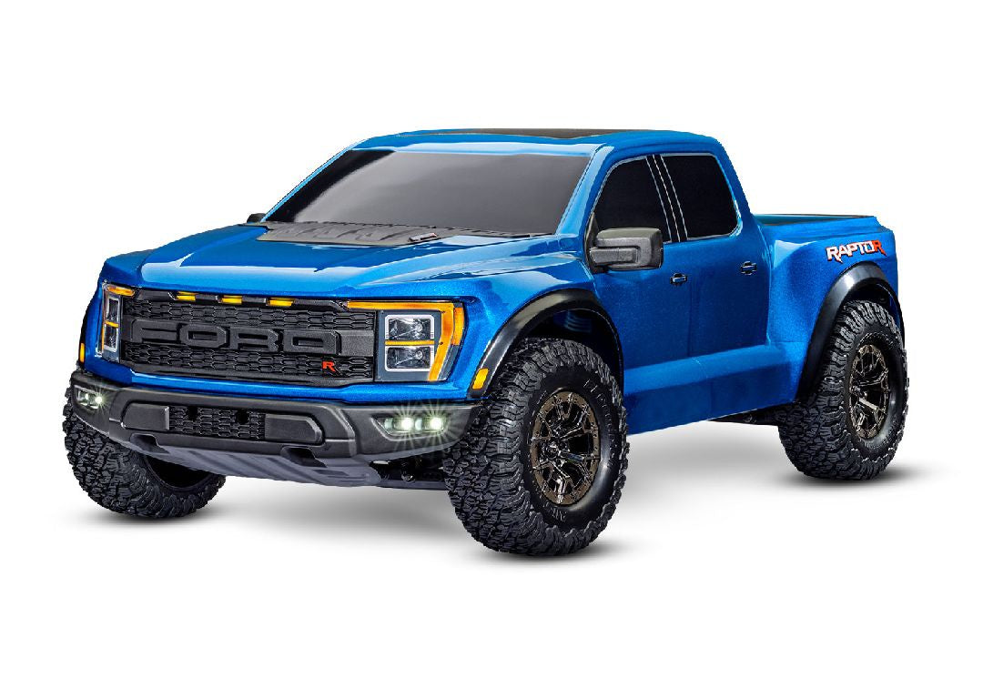 PREOWNED Traxxas 1/10 4WD Truck RTR Ford Raptor R - TRA101076-4BLUE