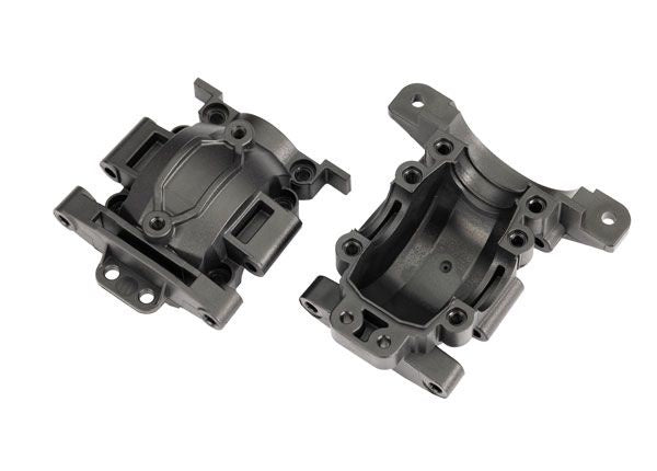 Traxxas Bulkhead, rear (upper & lower) - TRA10729