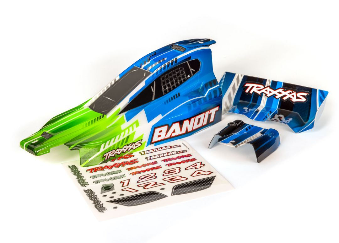 Traxxas Body Bandit Green (Painted, Decals Applied) - TRA2450X