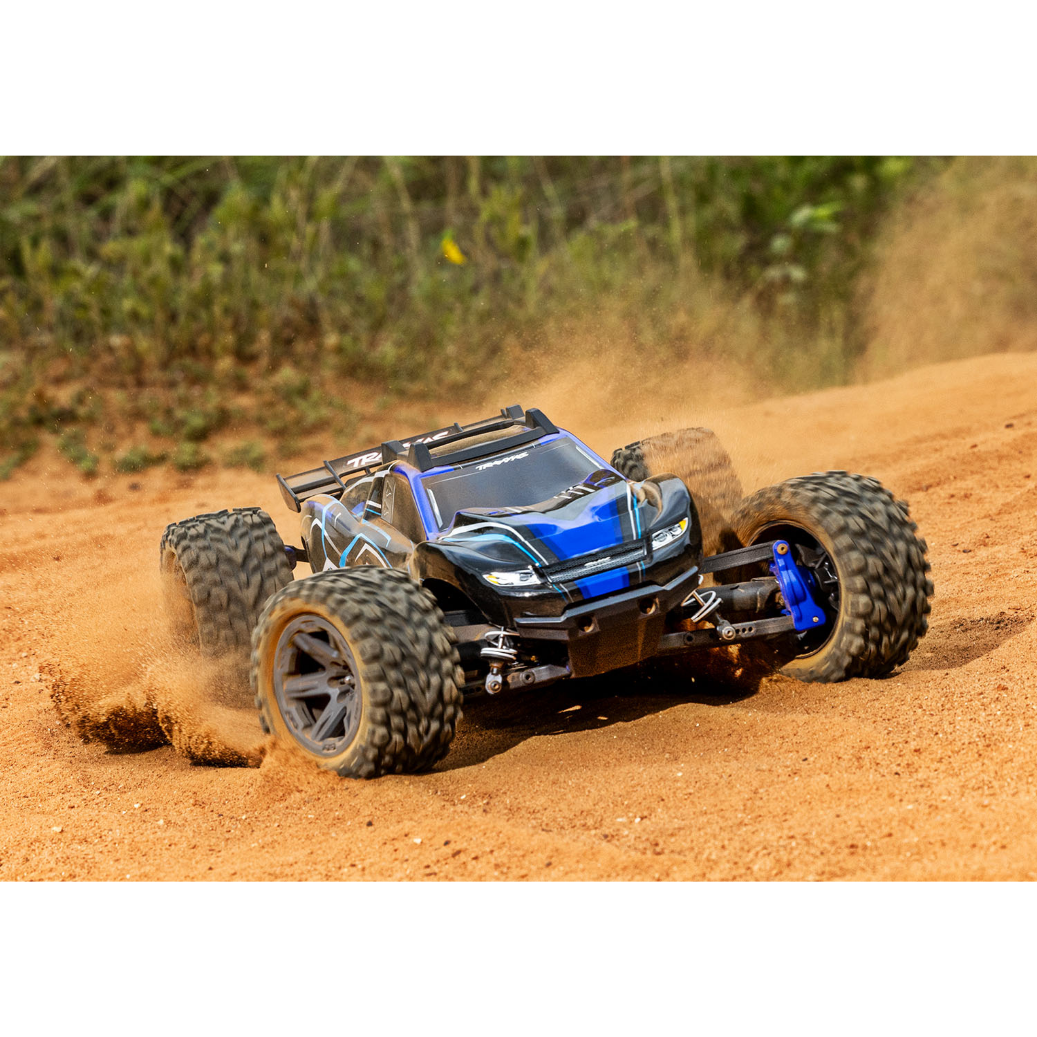 Traxxas 1/10 4WD Stadium Truck RTR BL-2s Brushless Rustler - Assorted Colours TRA67164-4