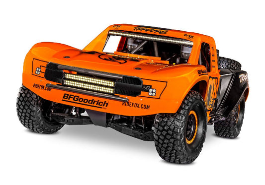 Traxxas Unlimited Desert Racer UDR 1/7 6S RTR 4WD Race Truck (Fox) w/LED Lights & TQi 2.4GHz Radio - TRA85086-4FOX1