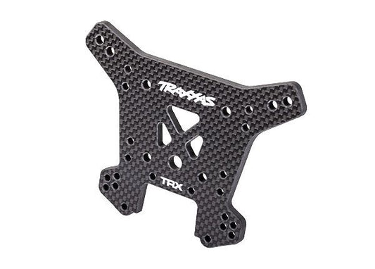 Traxxas Shock Tower, Rear, 5mm (Carbon Fiber) (Fits Sledge) - TRA9641