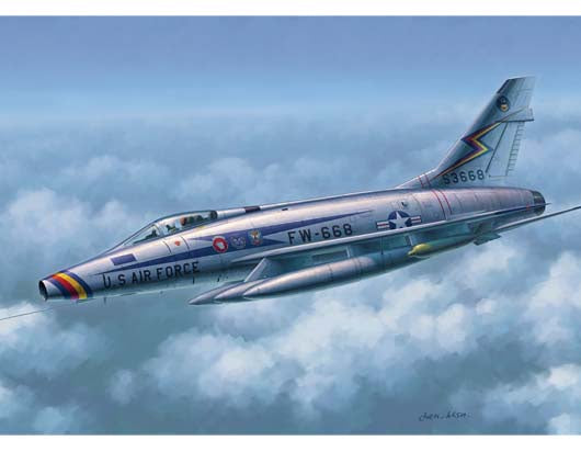 F-100D Super Sabre 1/48 #02839 by Trumpeter