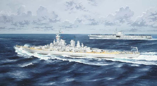 USS Montana BB-67 1/350 #05372 by Trumpeter