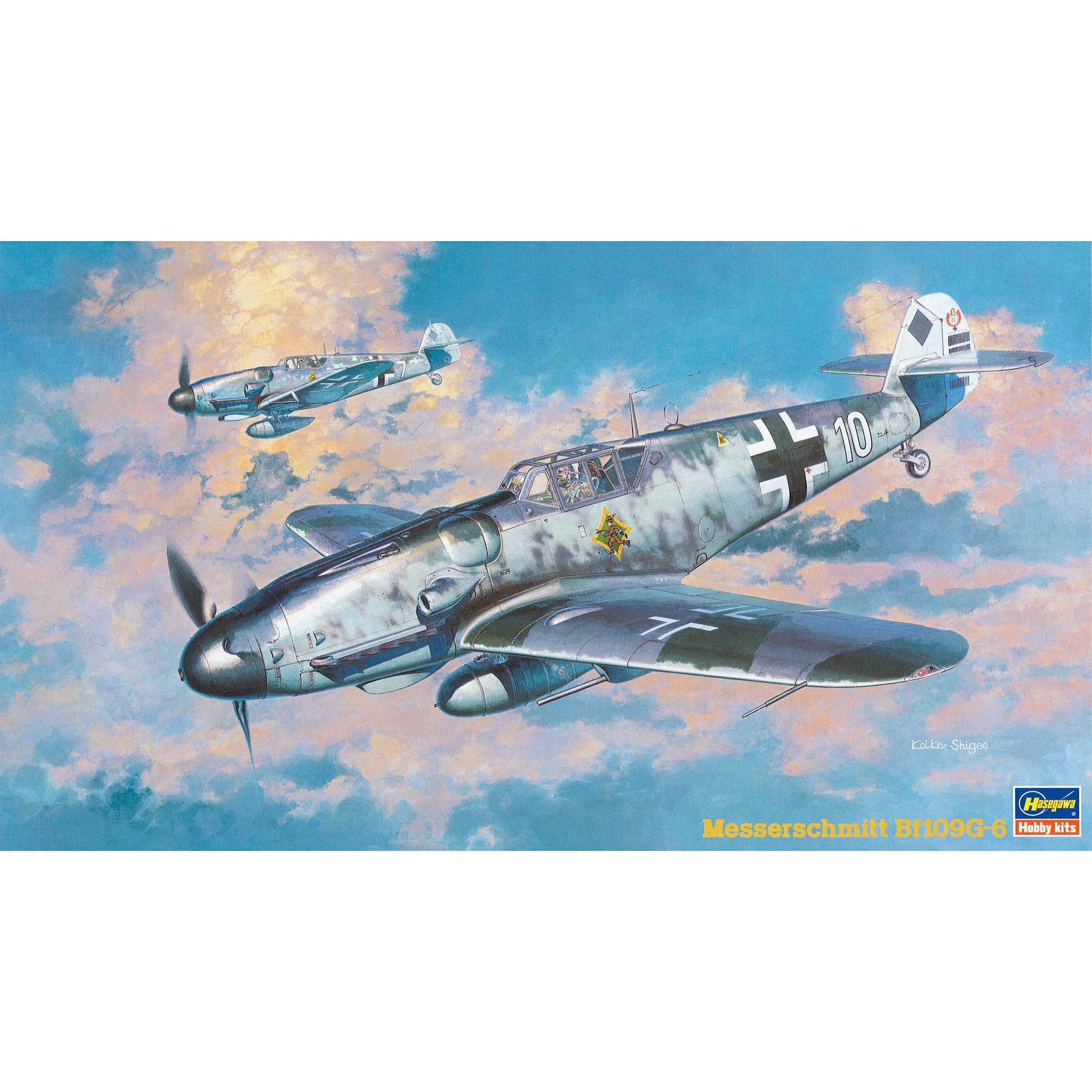 Messerschmitt BF109G-6 1/48 #09147 by Hasegawa