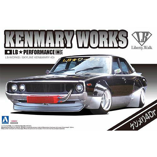 LB Works Ken Mary 4Dr 1/24 Model Car Kit #00982 by Aoshima