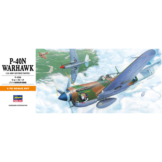 P-40N Warhawk 1/72 #00139 by Hasegawa
