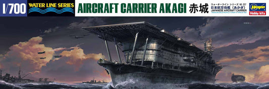 Japanese Aircraft Carrier Akagi 1/700 #49227 by Hasegawa