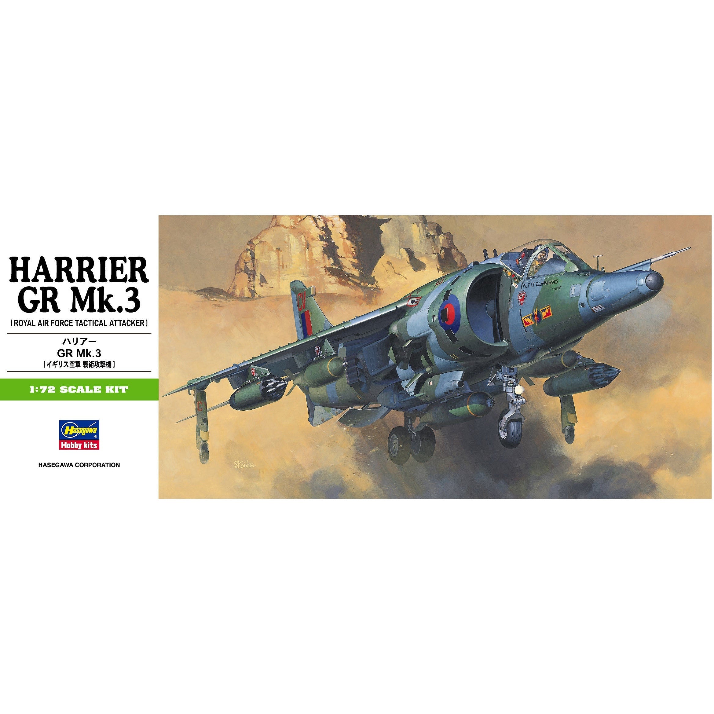 Harrier GR. Mk. 3 1/72 #00236 by Hasegawa