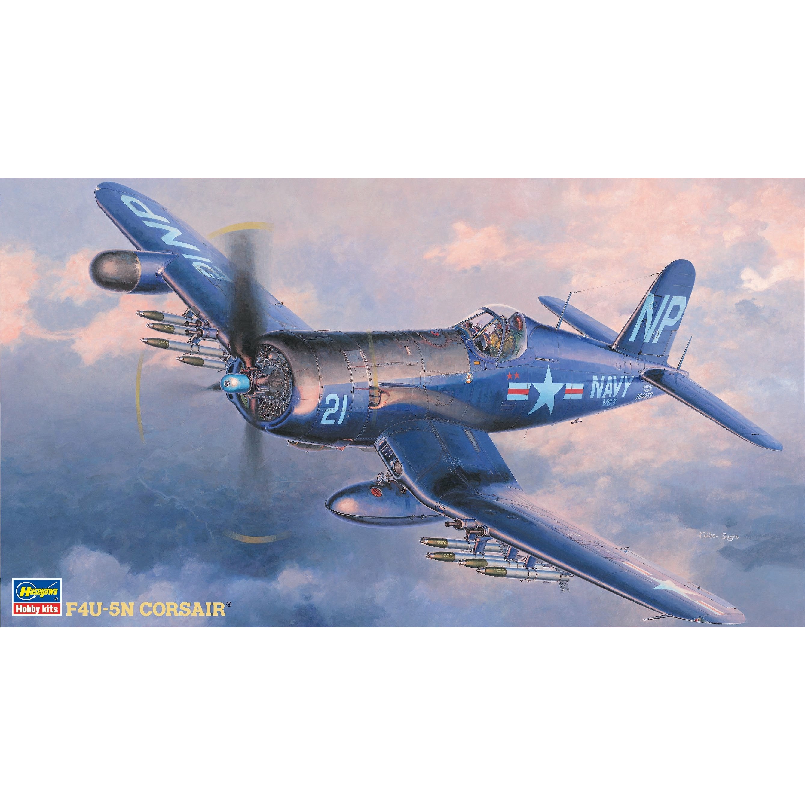 F4U-5N Corsair 1/48 #09075 by Hasegawa