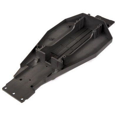 TRA3722X Traxxas Lower Chassis - Black (166mm long battery compartment)