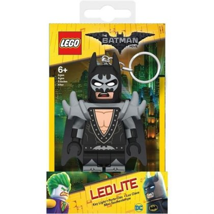 The Lego Batman Movie: LED Key Light Glam Batman Keychain