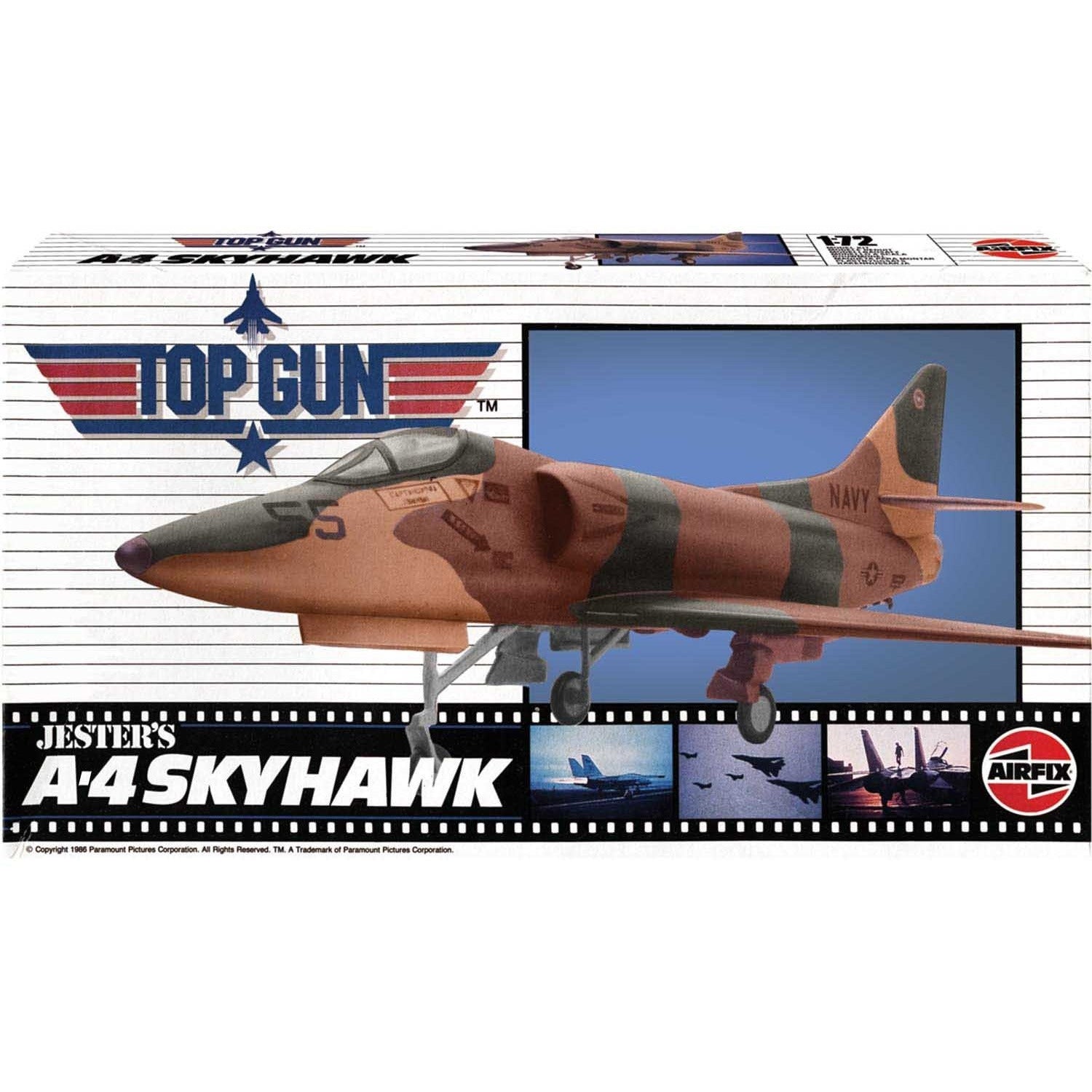 Jester's A-4 Skyhawk 1/72 from Top Gun #00501 by Airfix