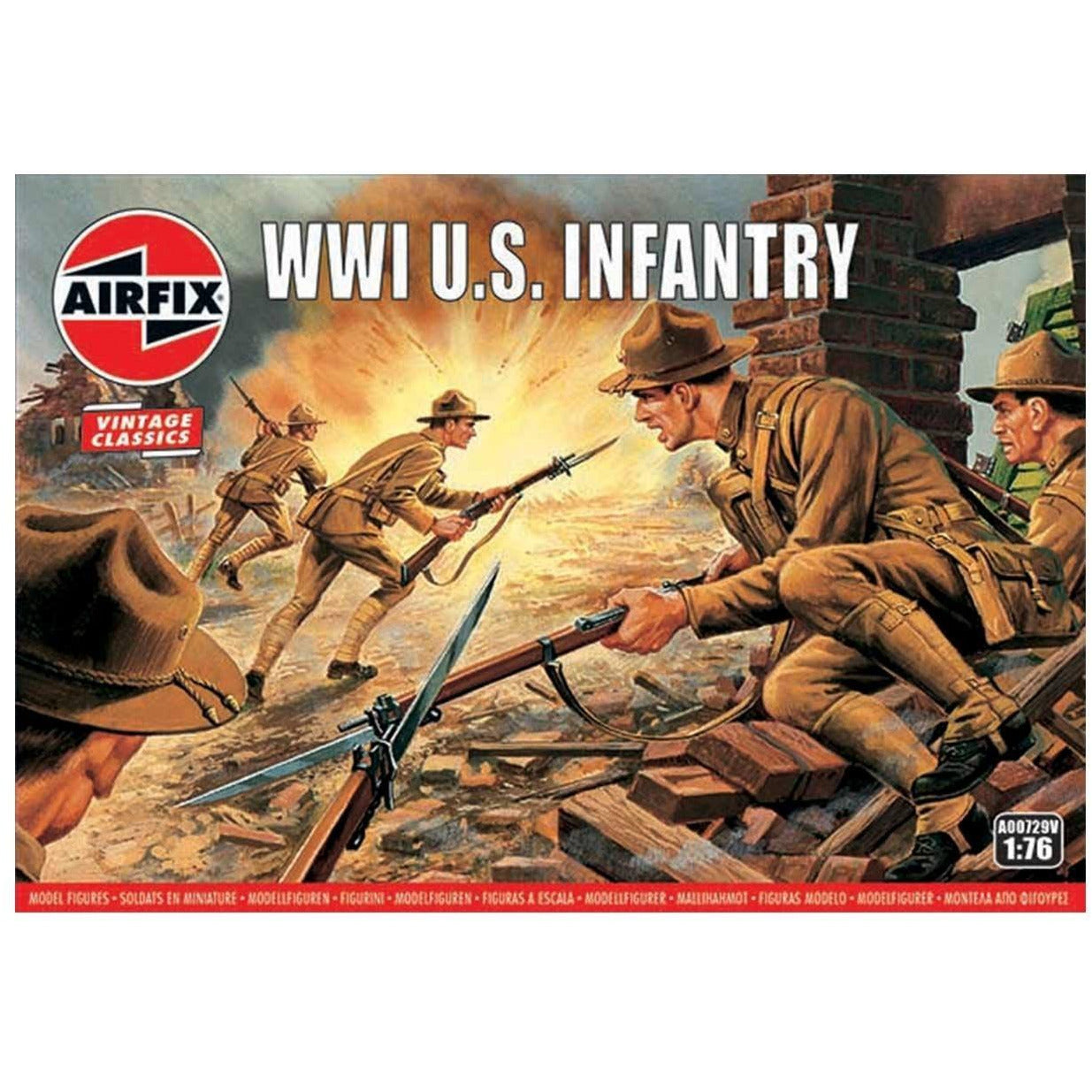 WWI US Infantry 1/76 by Airfix