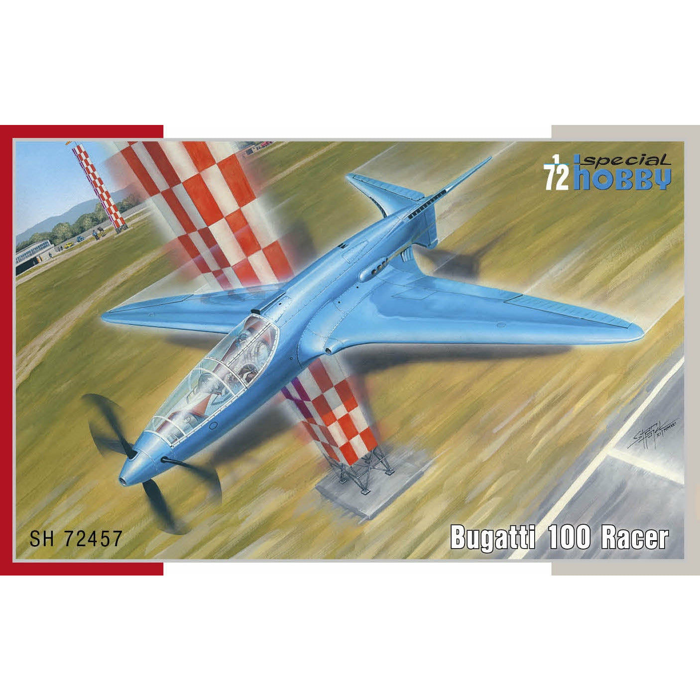 Bugatti 100P ‘French Racer Plane’ 1/72 #SH72457 by Special Hobby