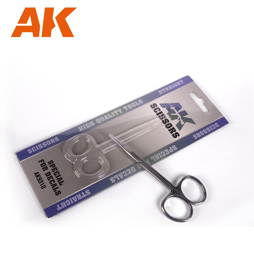 AK Interactive Scissors Straight for Special Decals and Paper AK-9310