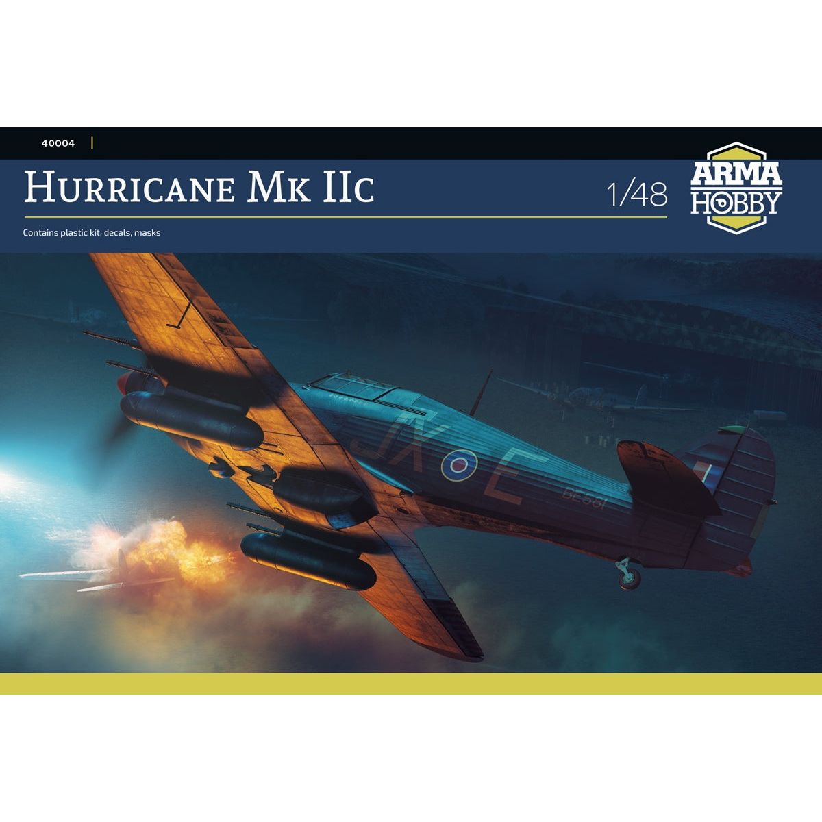 Hurricane Mk IIc 1/48 #40004 by Arma Hobby